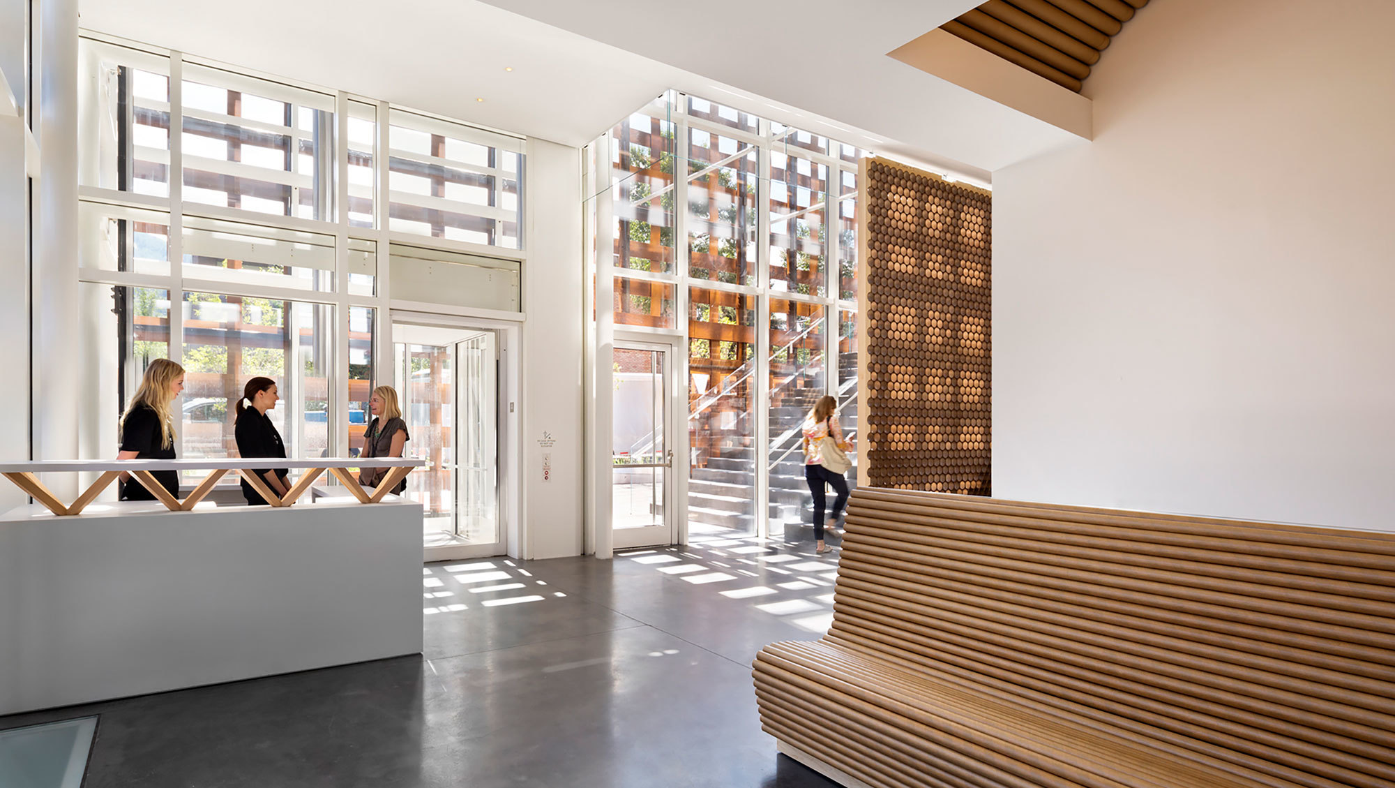 Aspen Art Museum lobby entrance