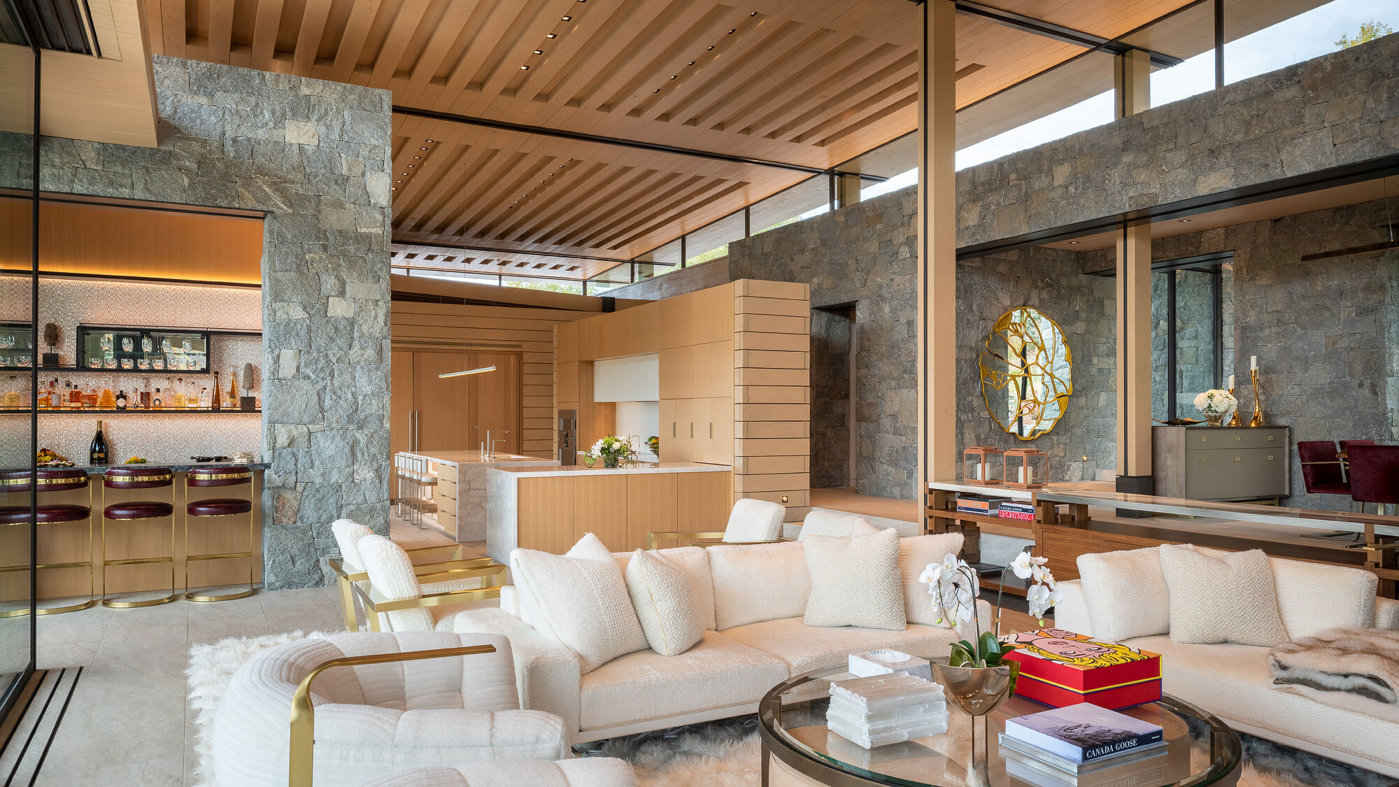 CCY Architects Elk Range Overlook Living Room
