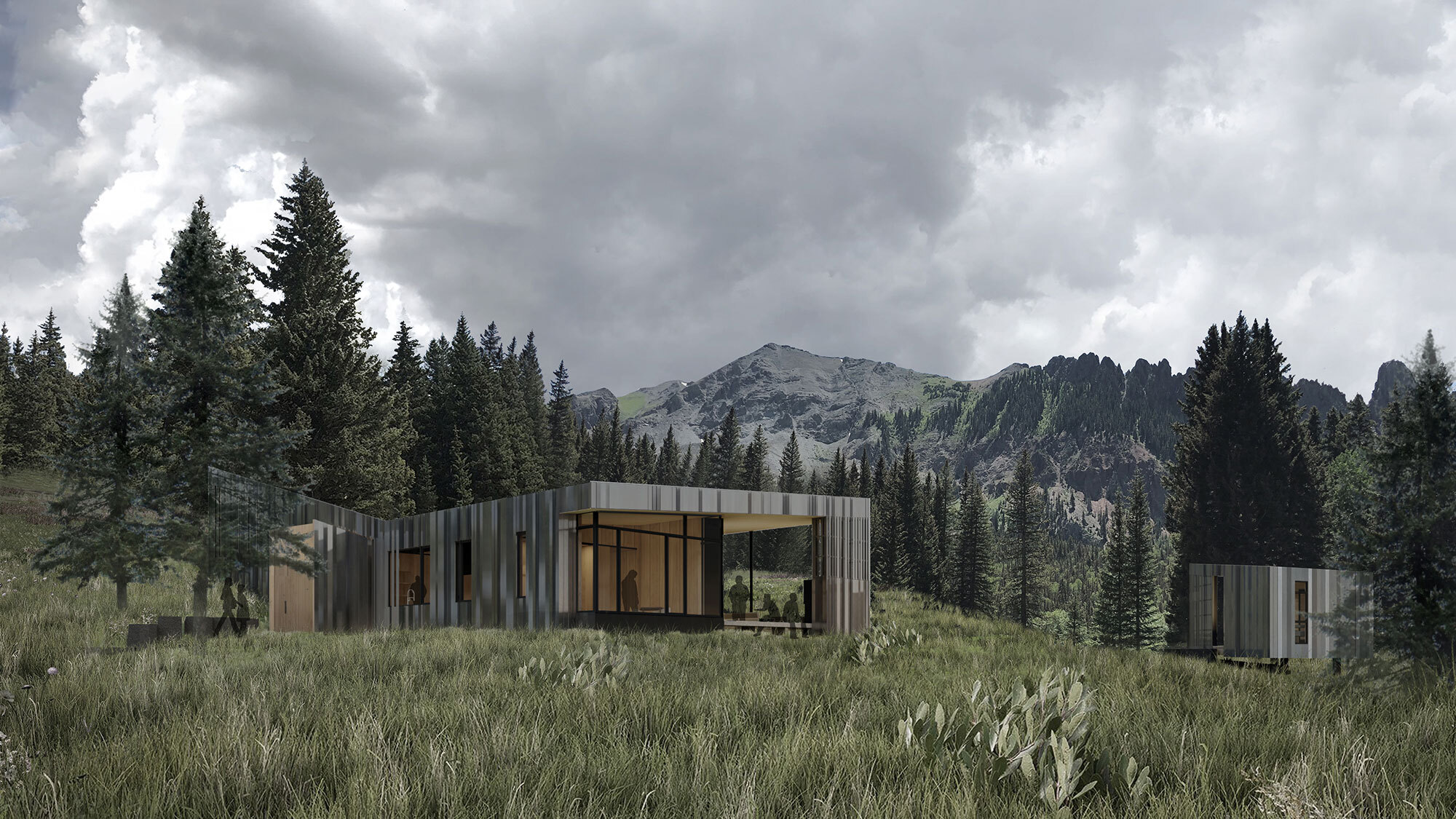 CCY Architects DNA Alpine Rendering VIEW FROM NW
