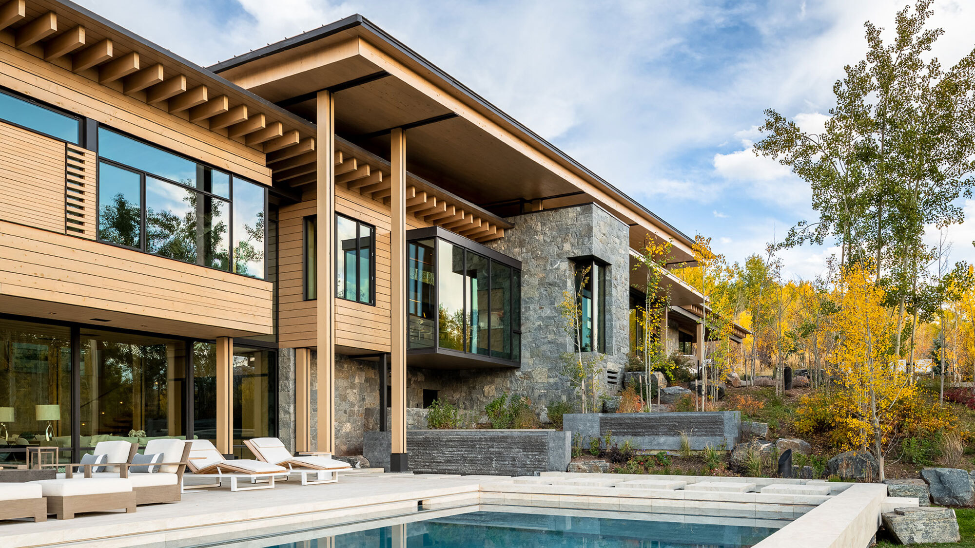 CCY Architects Elk Range Overlook pool deck