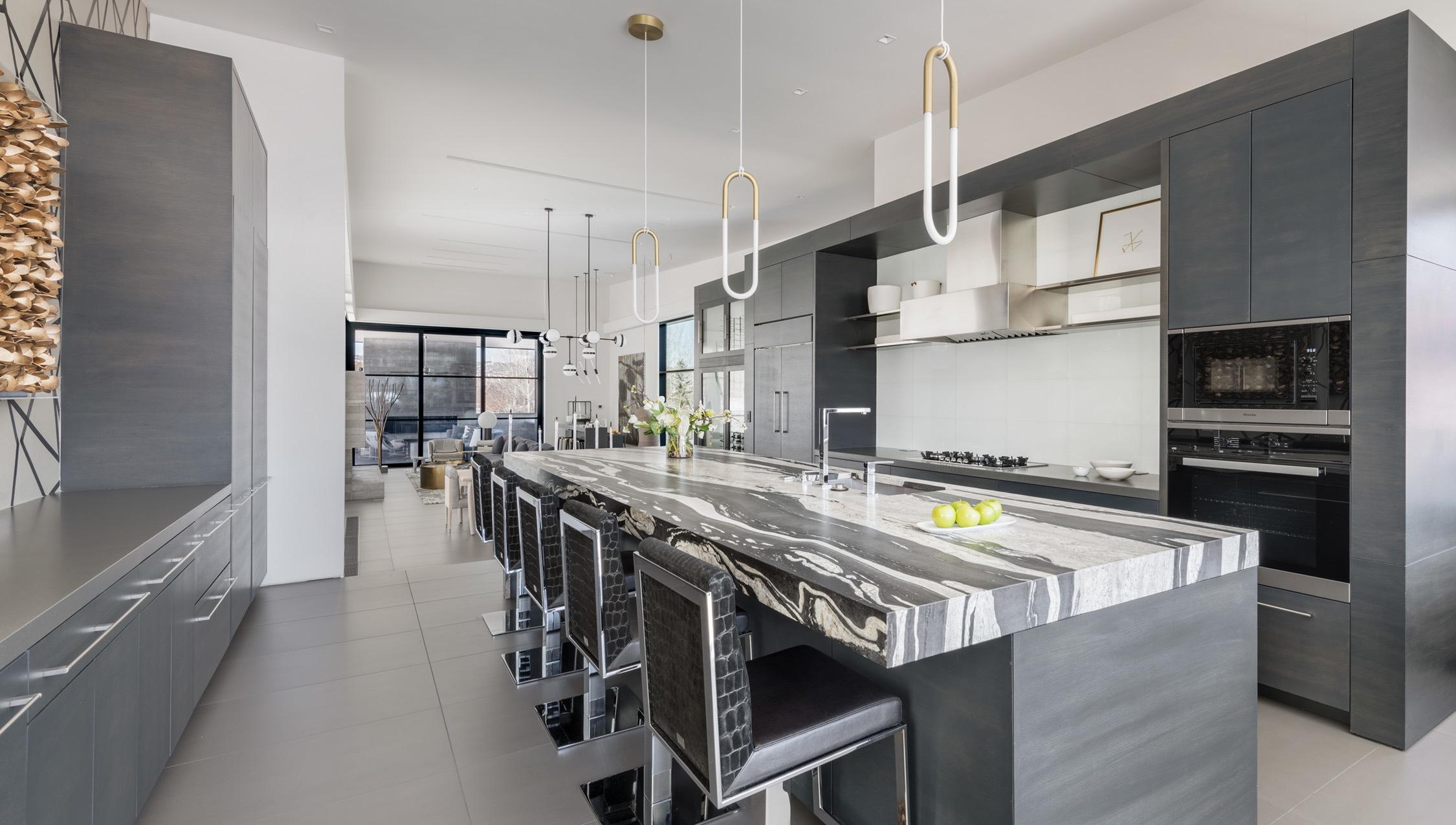 Ccy Architects Maroon Creek Overlook Kitchen