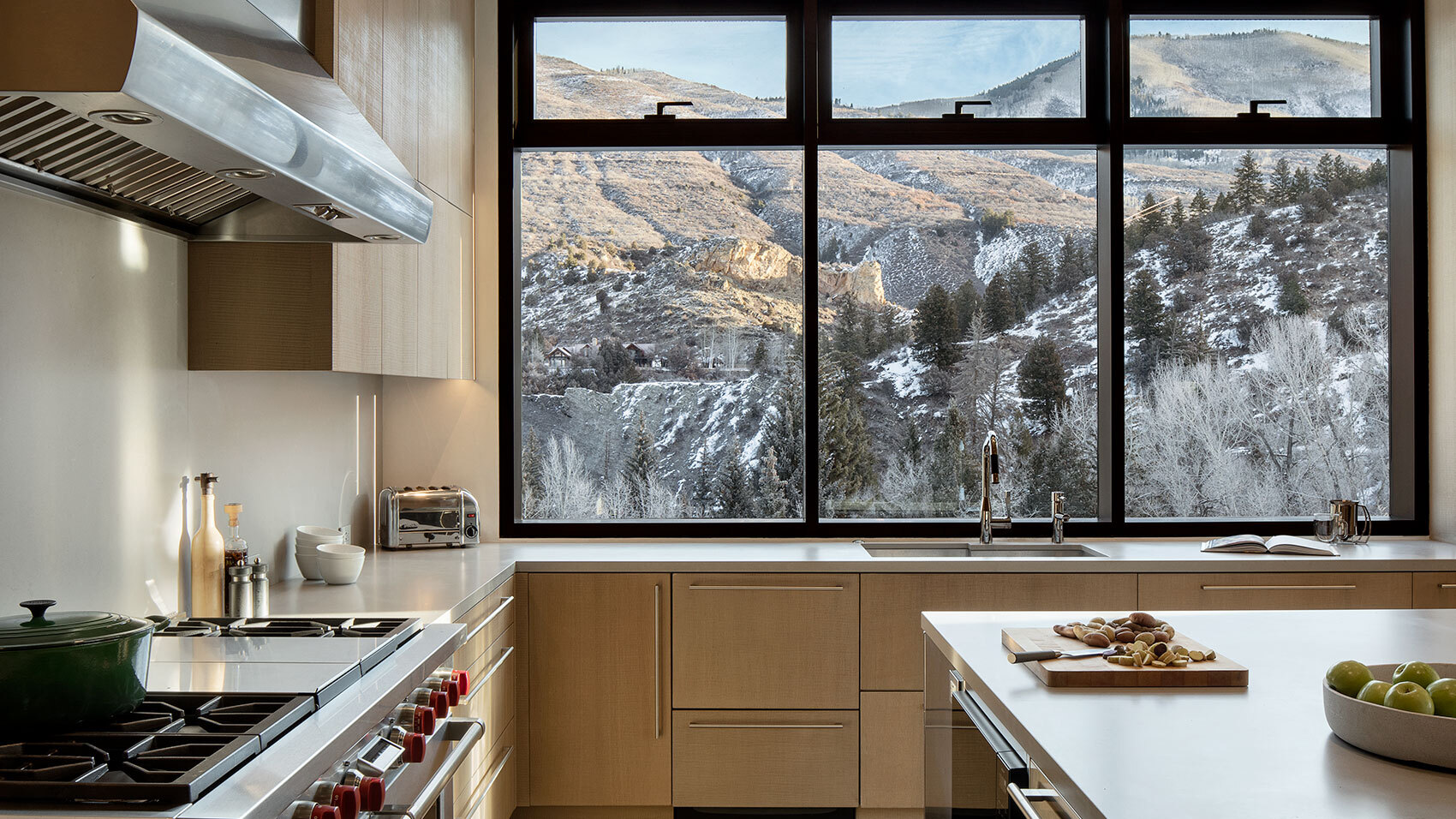 CCY Architects Meadow House Kitchen