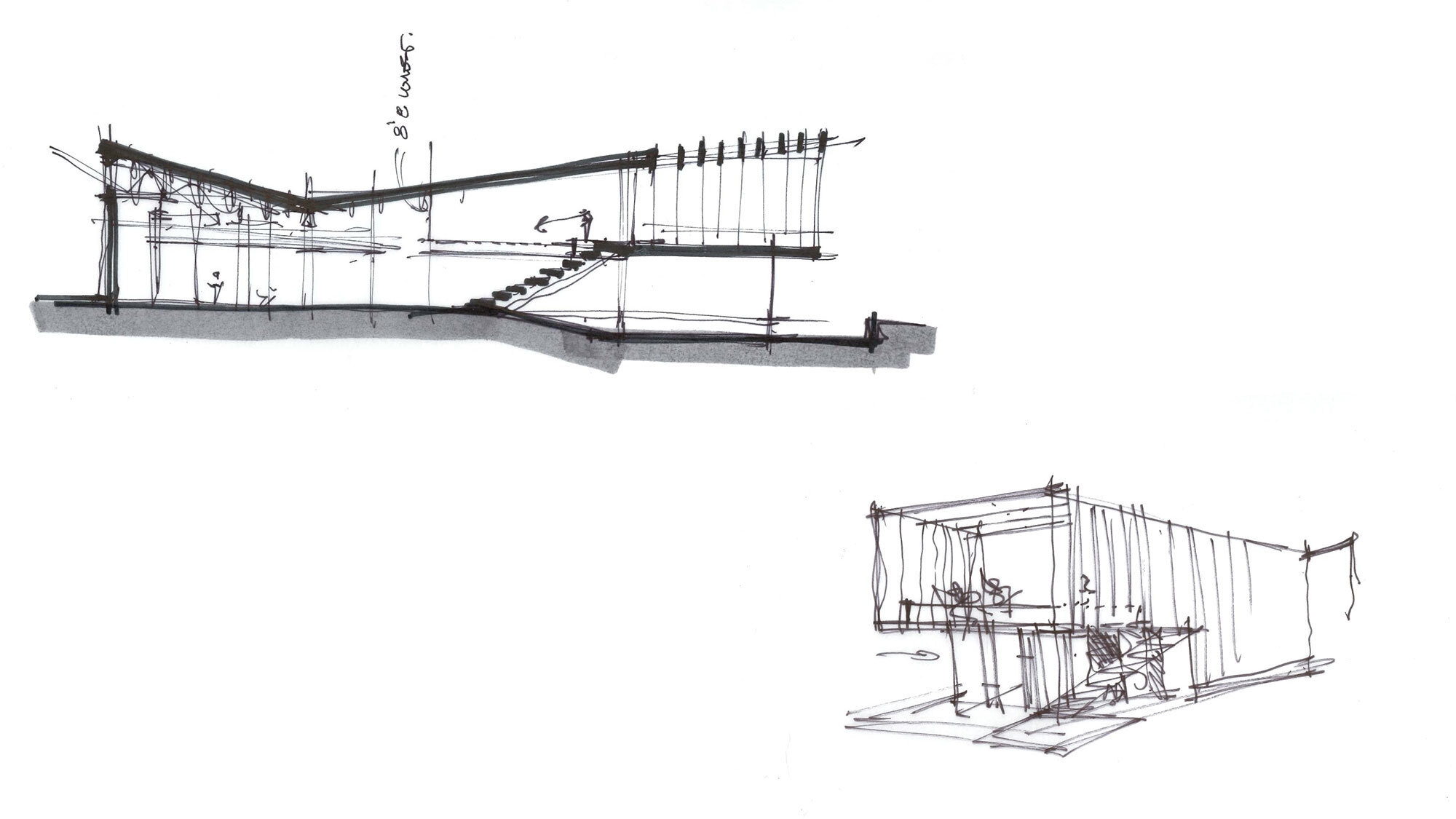 CCY Architects The Art Base sketches