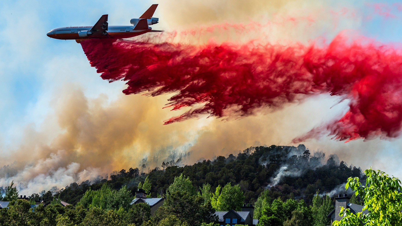 Lake Christine Fire Thumbnail Photo By Pete Mc Bride