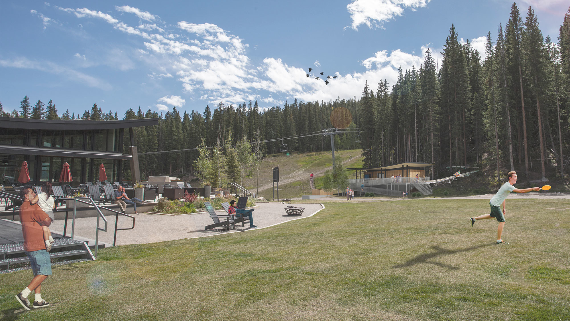 Snowmass Folliles Coaster Station