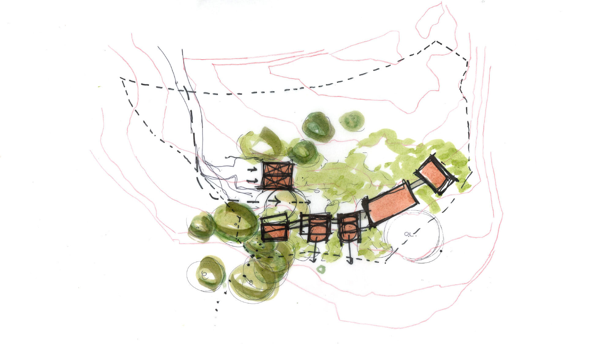 HL Site plan sketch option CCY Architects