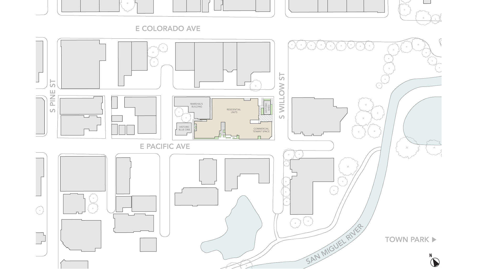 CCY Architects Voo Doo Affordable Housing site plan cropped