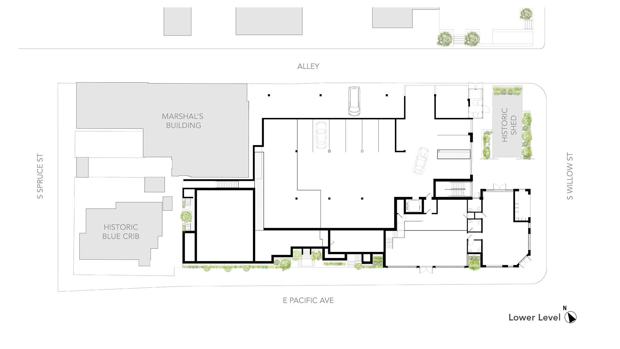 CCY Architects Voodoo LEVEL 0 FLOOR PLAN