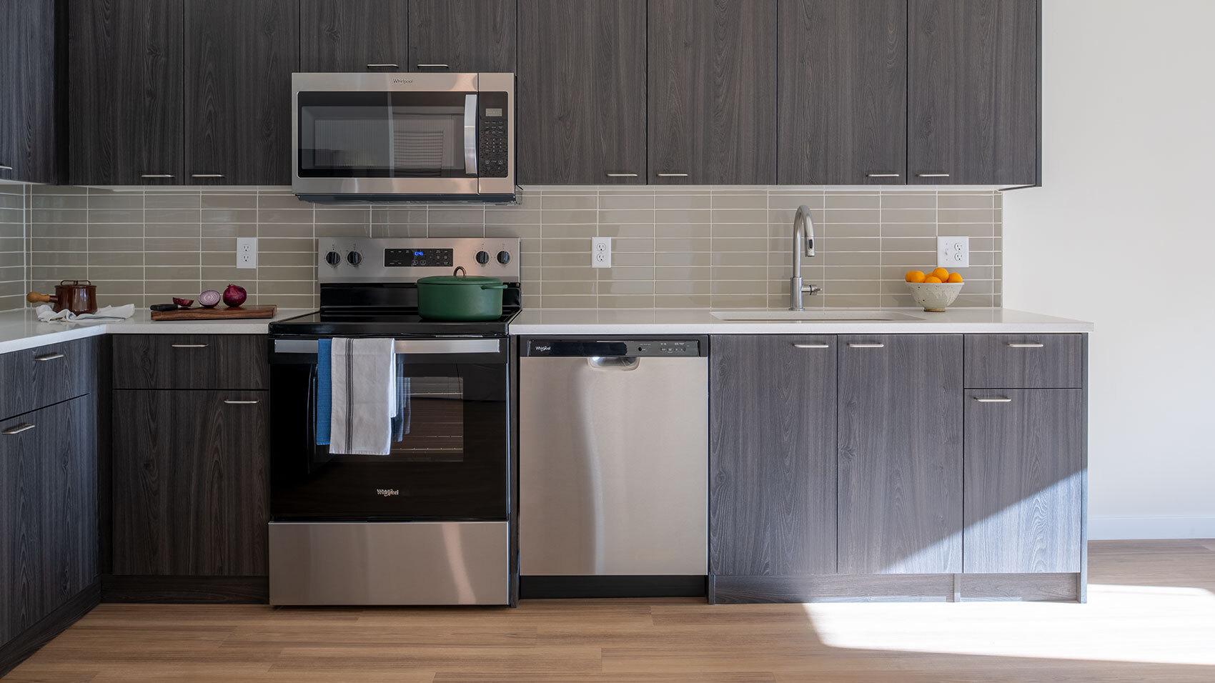 CCY Architects Voo Doo Affordable Housing kitchen thumbnail Draper White